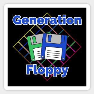 Generation Floppy Sticker